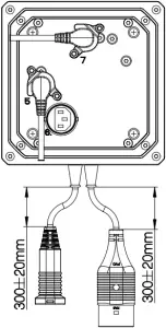 LINAK CAL40 - T140 - 1