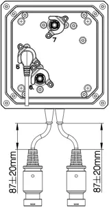 LINAK CAL40 - T201 - 1