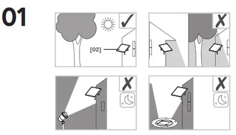LAP RB0256A Outdoor LED Solar Floodlight with PIR Sensor- 1