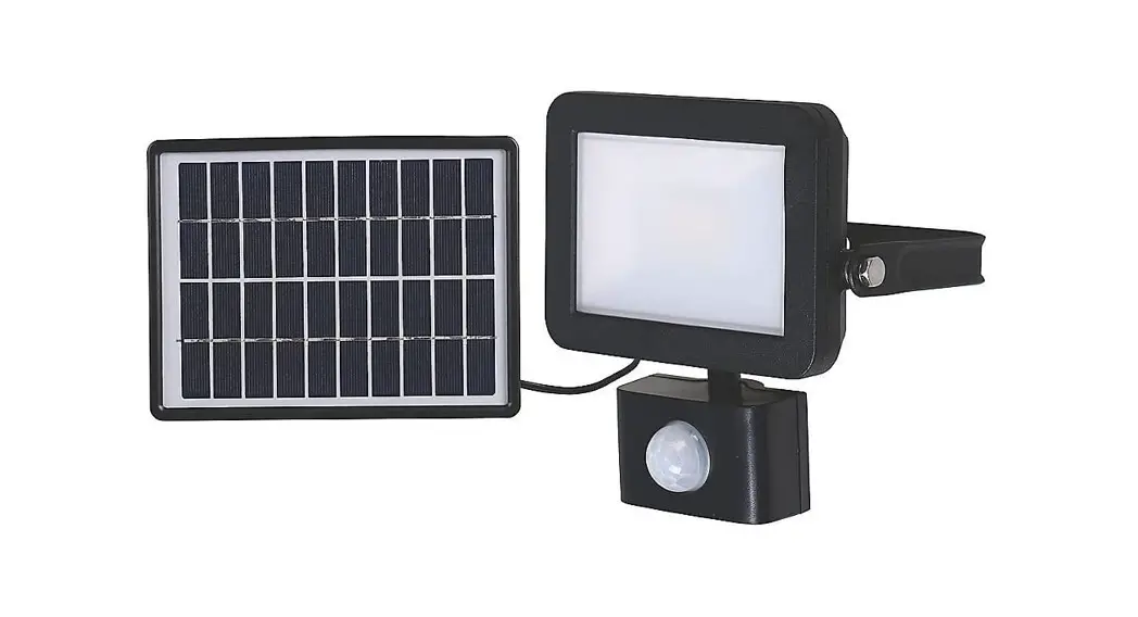 Lap Rb0256a Outdoor Led Solar Floodlight With Pir Sensor Instructions