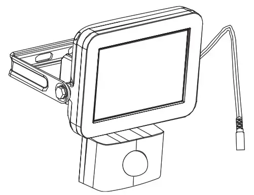 LAP RB0256A Outdoor LED Solar Floodlight with PIR Sensor