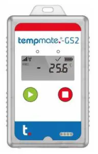 tempmate GS2 Data Logger for Humidity - Appearance Instruction