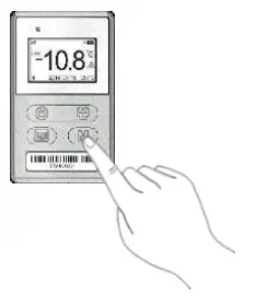 tempmate GS2 Data Logger for Humidity - Mode Switch