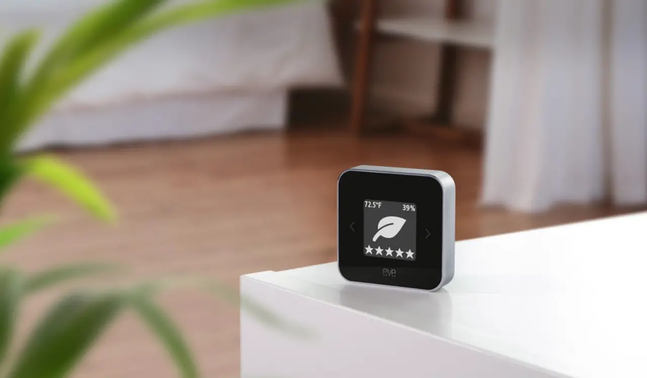 Eve Room Indoor Air Quality Monitor User Guide Eve Room Indoor Air Quality Monitor User Guide