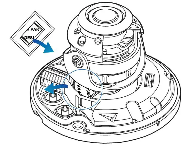 PREPARING TO MOUNT THE CAMERA