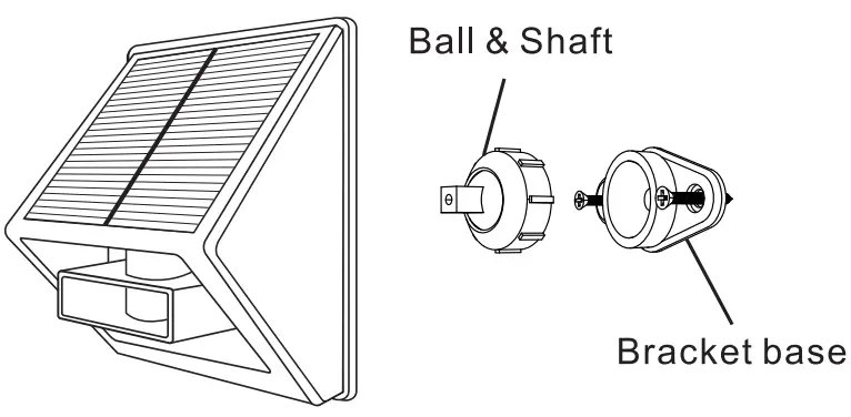 Shenzhen Shenan Yangguang Electronics FS03D Motion Activated Alert-Bracket base