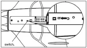 Frequency of the remote control and the aircraft