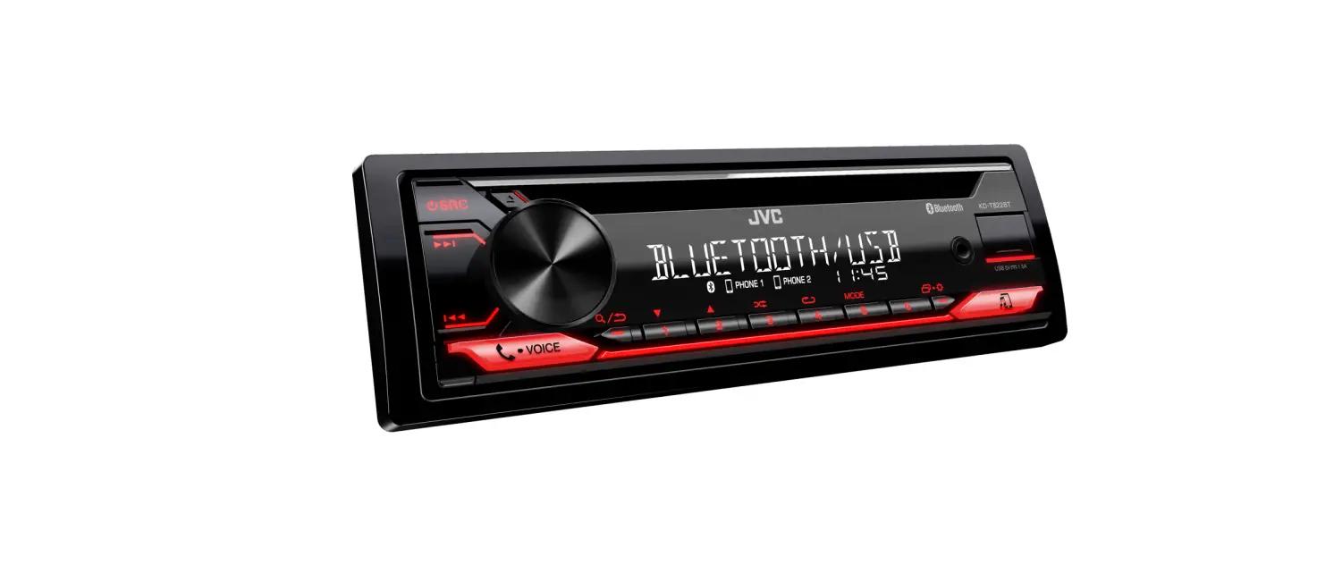 Jvc Kd-t822bt Cd Receiver User Guide