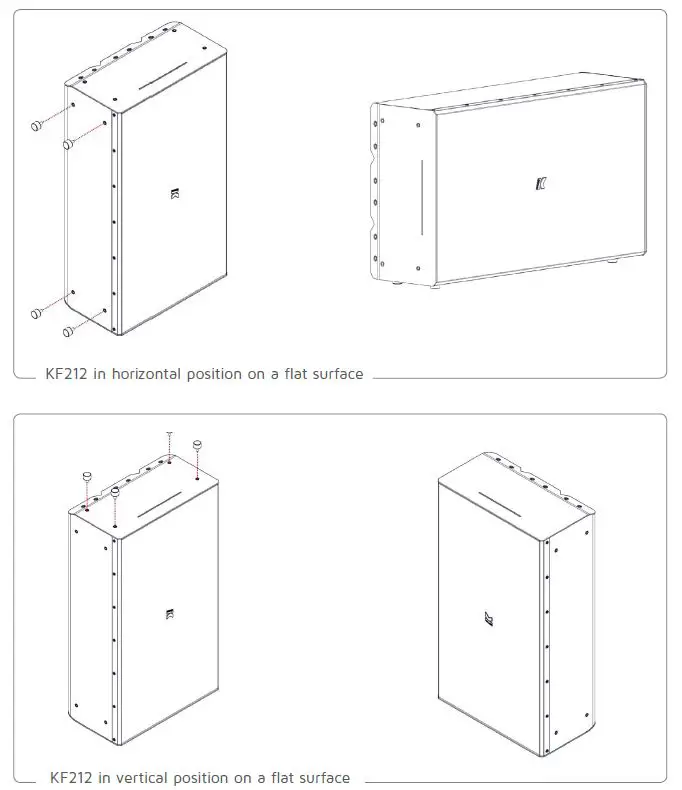 K-ARRAY KF212 Full Range Speaker with 2 x 12 Inch Drivers fig 6