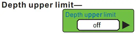 FIG 12 Depth upper limit