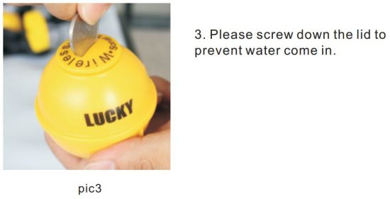 FIG 5 Using the sensor