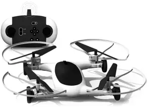 SHARPER IMAGE Fly+Drive 7 Inch Drone