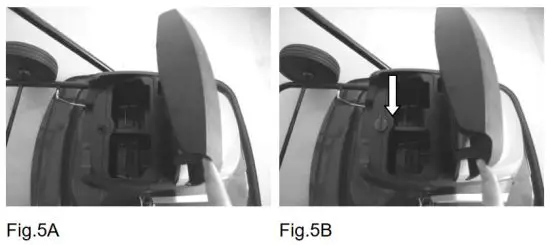 FIG 10 INSERT THE ISOLATOR KEY