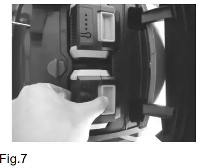 FIG 12 REMOVE THE BATTERY