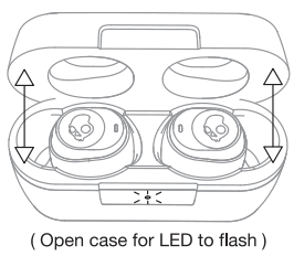 Skullcandy Jib True Series Wireless In Ear Headphones - Battery