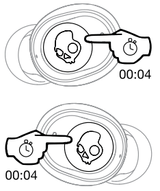 Skullcandy Jib True Series Wireless In Ear Headphones - Side