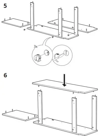 IKEA 802 564 50 BISSA Shoe Cabinet with 2 Compartments - fig 5