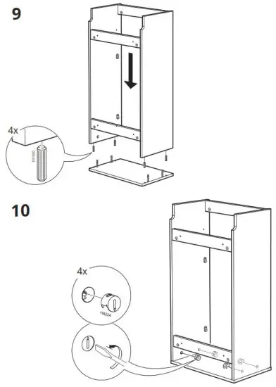 IKEA 802 564 50 BISSA Shoe Cabinet with 2 Compartments - fig 7