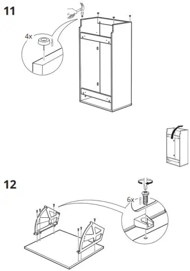 IKEA 802 564 50 BISSA Shoe Cabinet with 2 Compartments - fig 8
