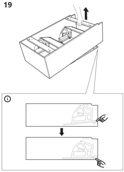 IKEA 802 564 50 BISSA Shoe Cabinet with 2 Compartments - fig14