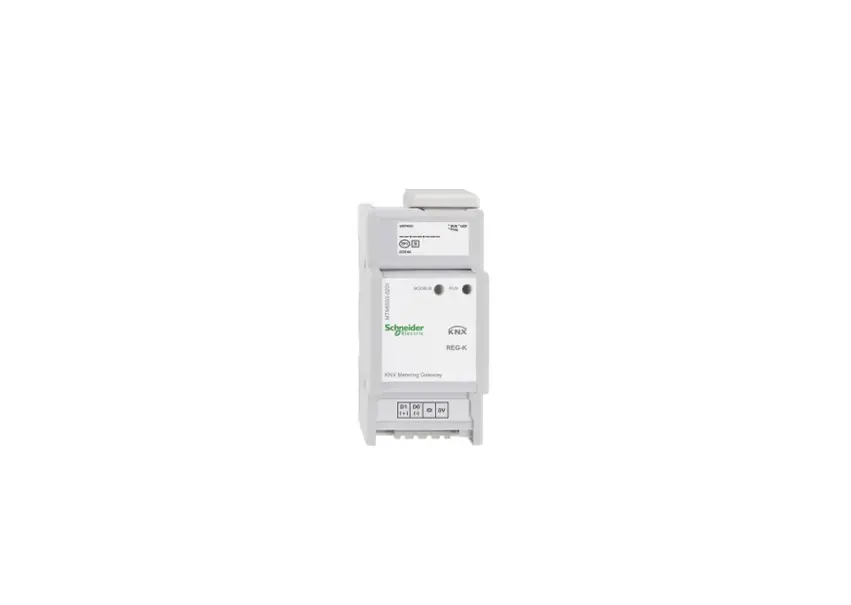 Schneider Mtn6503-0201 Spacelogic Knx Metering Gateway Modbus Reg-k Instruction Manual