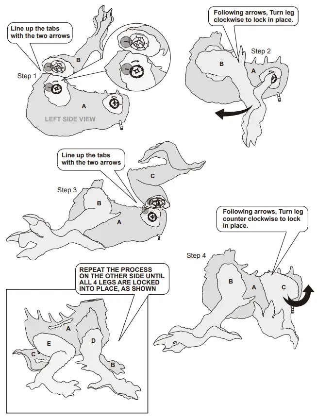 HOME ACCENTS Holiday 1005992856 69-Inch Animated Giant Dragon fig 2