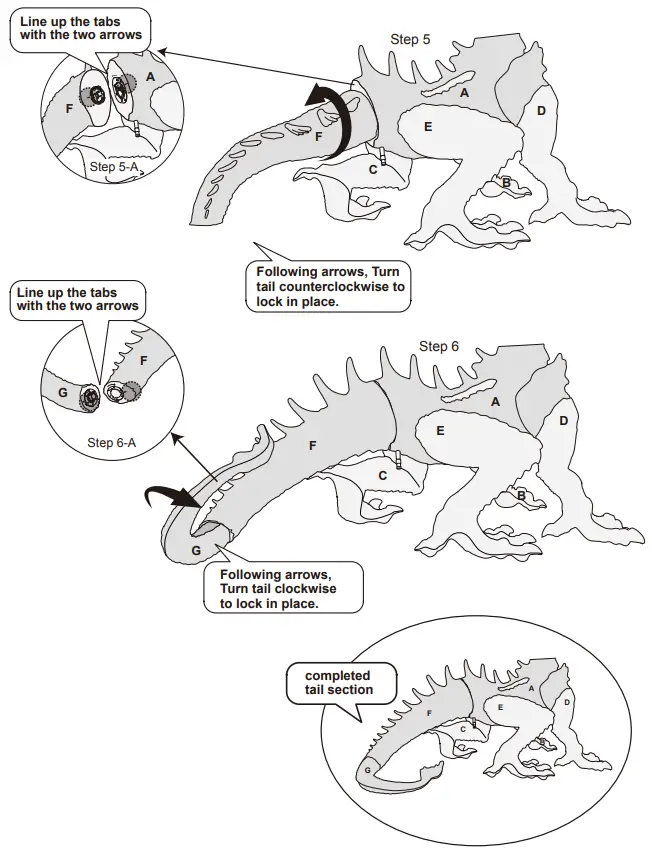 HOME ACCENTS Holiday 1005992856 69-Inch Animated Giant Dragon fig 3