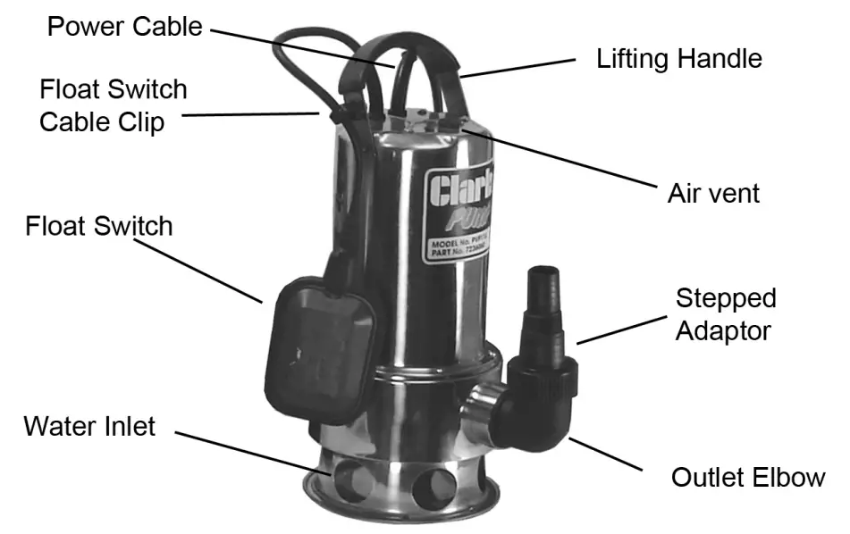 Clarke PSV3A Submersible Pumps - OVERVIEW