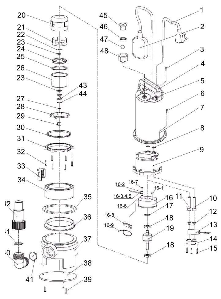 Clarke PSV3A Submersible Pumps - fig 3