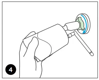 reolink Argus Eco Wi Fi Camera 2MP PIR Motion Sensor - lock