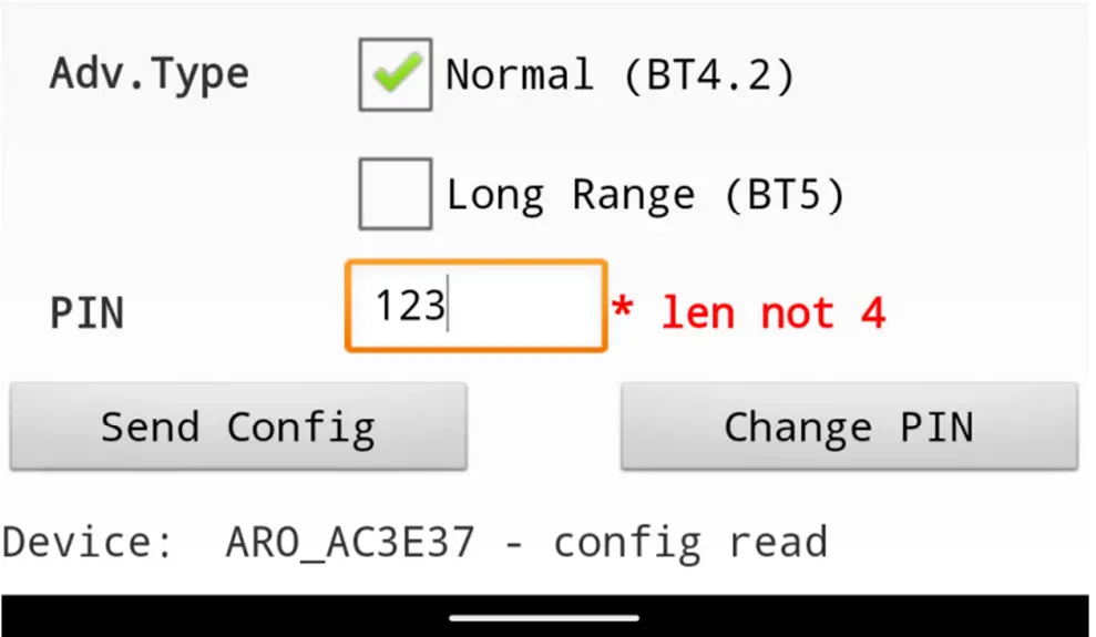 RODSUM WIRELESS AC BLET110 Aroco Wireless Beacon - app 8