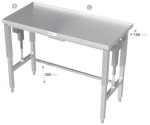 a table that has some furniture in it