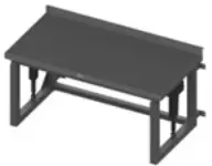 a close up of a table