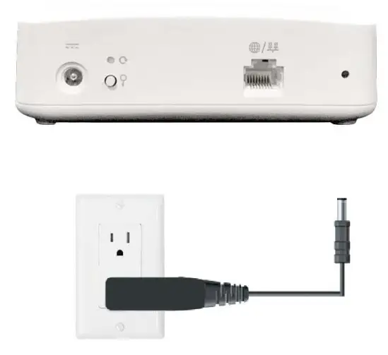 TRI-CO GO GigaSpire Blast U4M User Guide - Connect GigaSpire BLAST u4m to power outlet