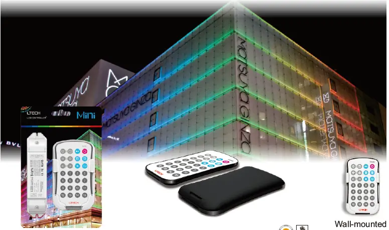 LTECH SPI-16S Mini LED Fantastic Controller PRO