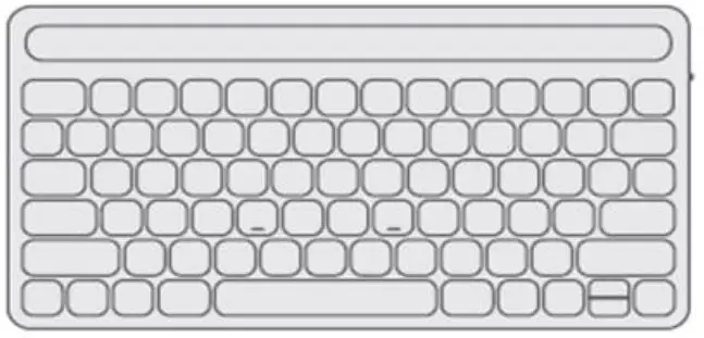 VictSing Multi Device Wireless Bluetooth Keyboard PRO