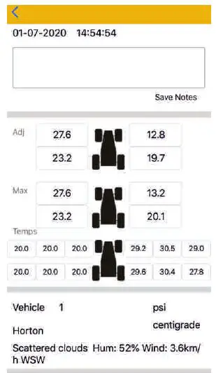 HMS motorsport 0001.20TC Tire Pressure Gauge with Pyrometer-FIG11