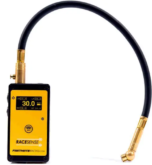 HMS motorsport 0001.20TC Tire Pressure Gauge with Pyrometer-PROD