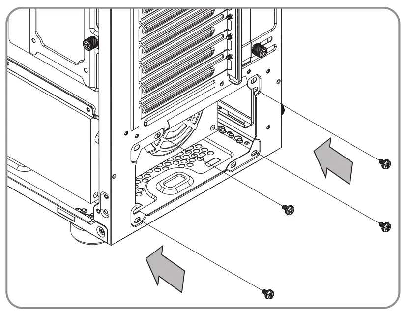 Thermaltake Tempered Glass Mid Tower- 14