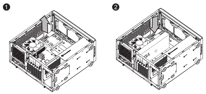 Thermaltake Tempered Glass Mid Tower- 17