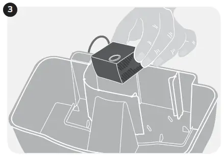 Premier Pet GWW00-16688 100 oz. Pet Fountain - 3