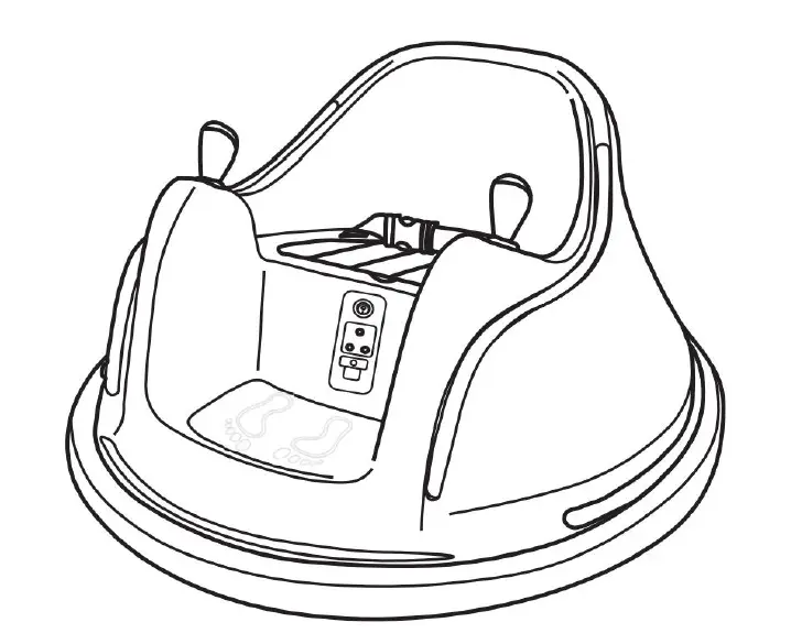 SAKEE-Ride-On-Bumper-Car-with-2-Batteries-product