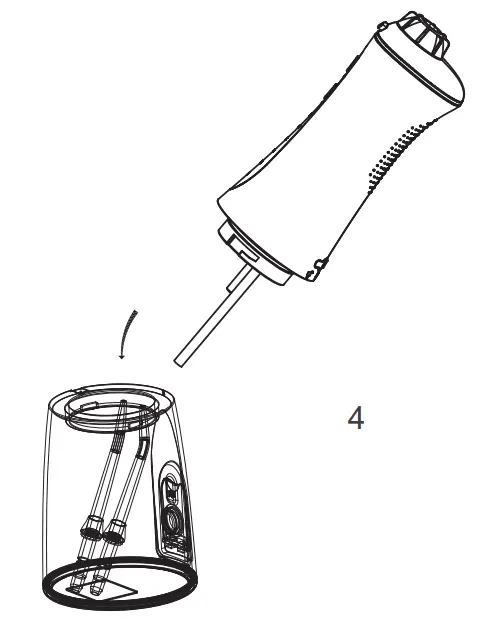 easyhome AOW03 Water Dental Flosser Cordless for Teeth - fig 13