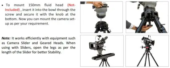 FIG 5 Fluid Head Mounting on Quado Stand.JPG