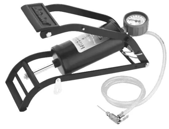 Airmaker AM006 Air Foot Pump Black Powder Coated Body