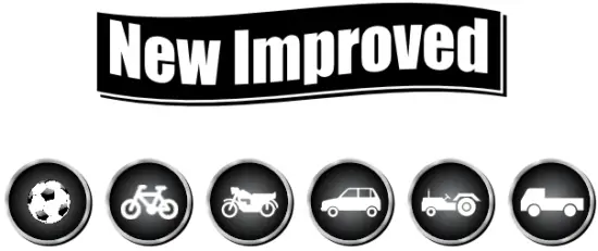 Airmaker AM006 Air Foot Pump Black Powder Coated Body - Symbol