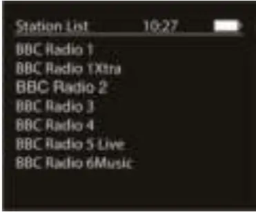 audizio 102.203 Parma Portable DAB+ BT FM - Changing digital DAB stations 3