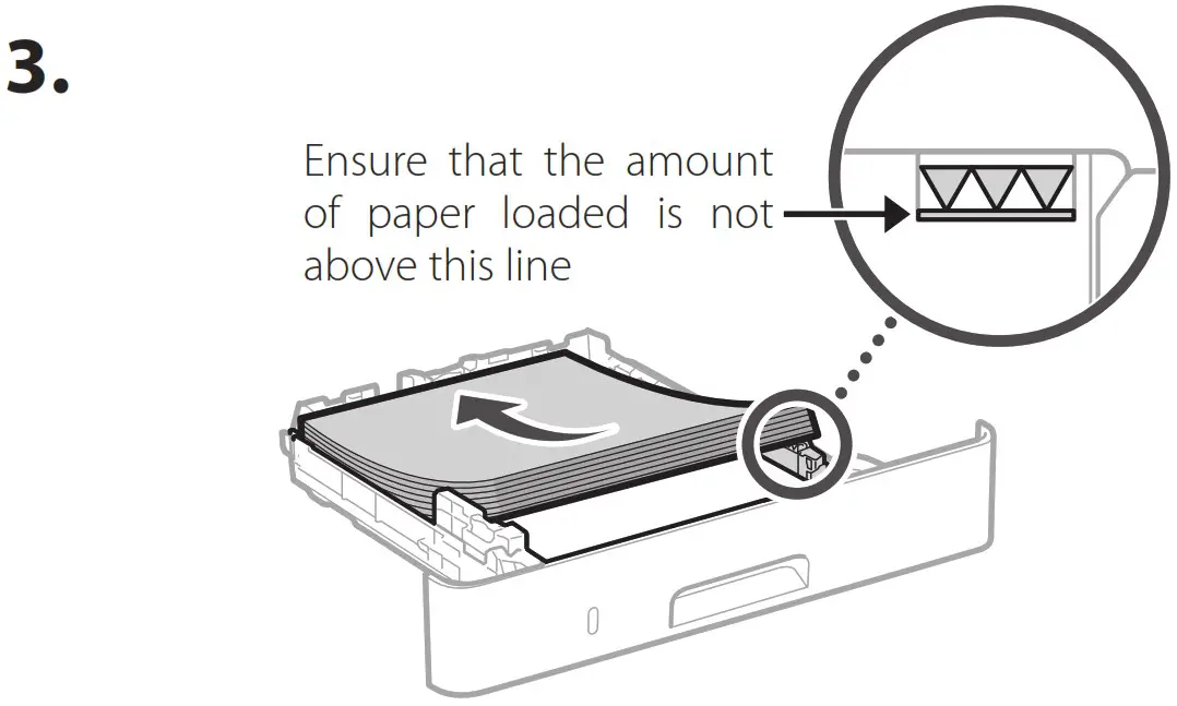Canon imageCLASS LBP236dw Wireless Mobile Ready Laser Printer - Loading Paper 2
