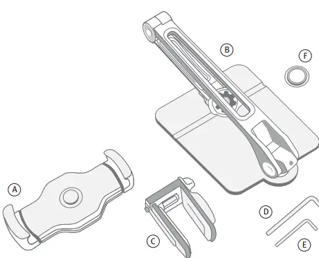 twelve south 12-2021 HoverBar Duo for iPad-fig2