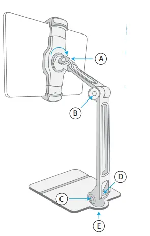 twelve south 12-2021 HoverBar Duo for iPad-fig5